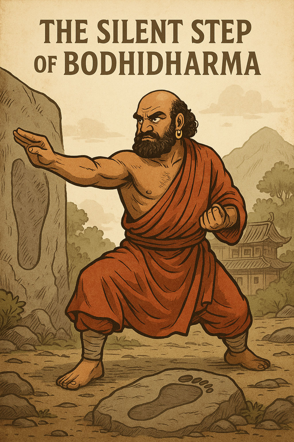 The Silent Step of Bodhidharma